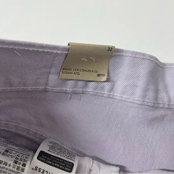 NEW Levi’s 501 High Rise Shorts Raw Hem Size 32 - Picture 3 of 11